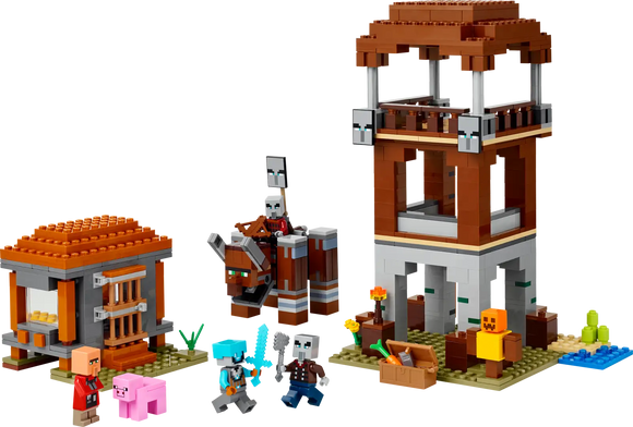 LEGO® Minecraft™ The Pillager Outpost and Ravager 21278