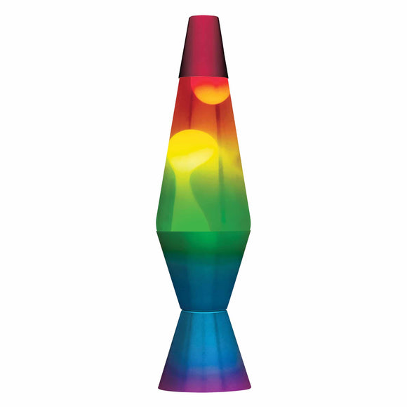 Lava® Lamp Rainbow 14.5