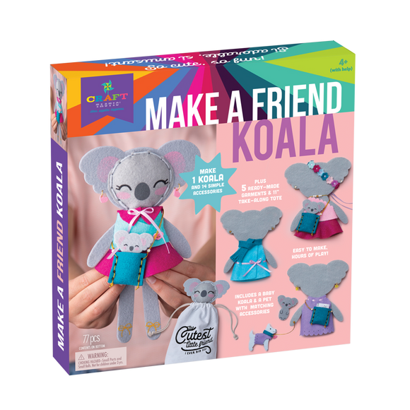 Craft-tastic Make a Koala Friend