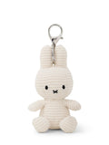 Bon Ton Toys: Miffy Keychain ECO Corduroy Cream 4"