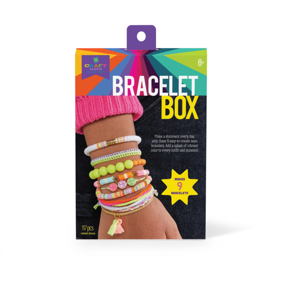Craft-tastic Neon Bracelet Box