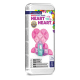 Magna-Tiles® microMAGS Heart Travel Set (26 pieces)