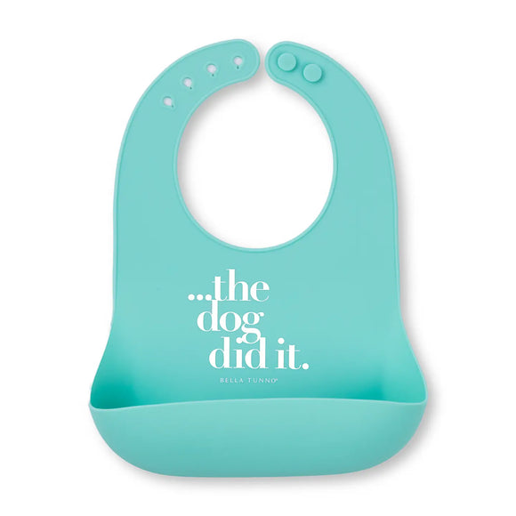 Bella Tunno Wonder Bib: ... the dog did it