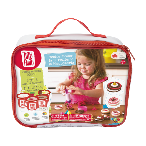 Tutti Frutti™ Dough Carry Case Cookie Maker Kit