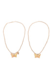 Great Pretenders Tear & Share Necklace: BFF Butterflies