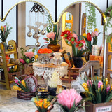 Hands Craft DIY Miniature House Kit: Greenhouse Oasis