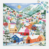 Galison Puzzle 500 piece Swiss Alpine Village