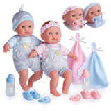 Berenguer Boutique Baby Doll Twins Gift Set 15"