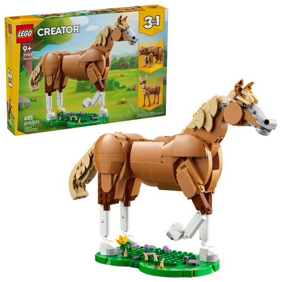 LEGO® Creator 3-in-1: Beautiful Horse 31166