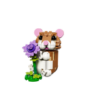LEGO® Creator 3-in-1: Cute Hamster with a Flower 31376