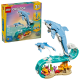LEGO® Creator 3-in-1: Sea Animals: Beautiful Dolphins 31385