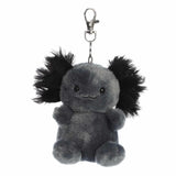 Aurora® Palm Pals™ Clip-On Onyx Axolotl™ 4"