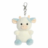 Aurora® Palm Pals™ Clip-On Skyla Blueberry Cow™ 4"