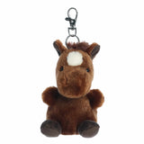 Aurora® Palm Pals™ Clip-On Truffle Brown Horse™ 4"
