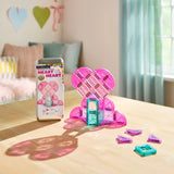 Magna-Tiles® microMAGS Heart Travel Set (26 pieces)
