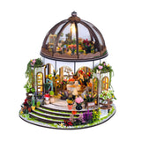 Hands Craft DIY Miniature House Kit: Greenhouse Oasis