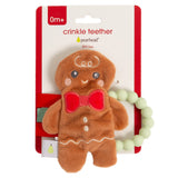 Pearhead® Baby Crinkle Teether: Gingerbread