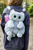 Great Pretenders Cutie Kitty Backpack - Grey Cat