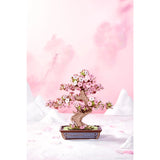 Hands Craft Wooden Bloom Craft: Sakura Bonsai