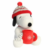 Aurora® Peanuts® Winter Hat Snoopy with Mug 12"