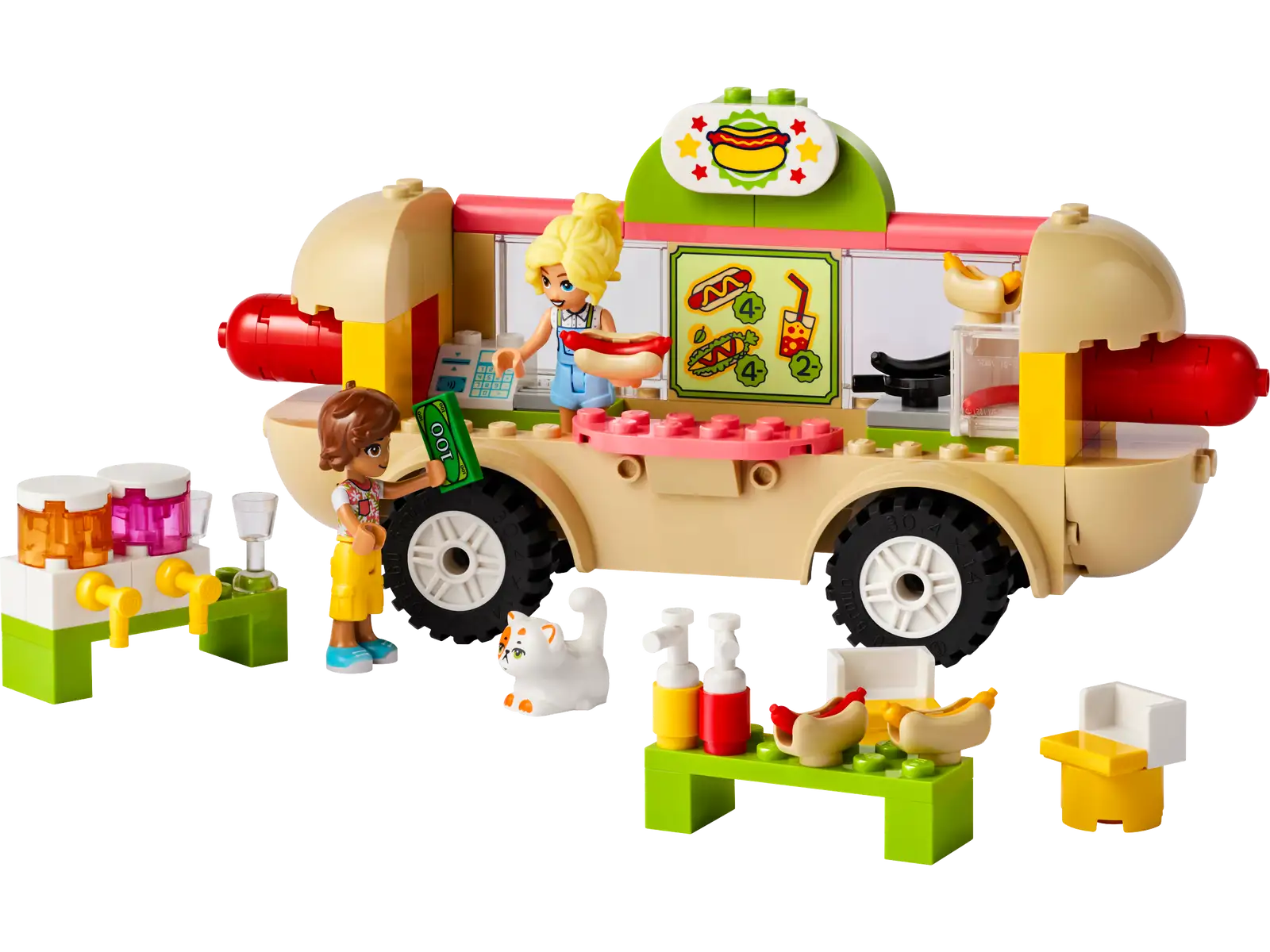 Lego hot dog deals truck