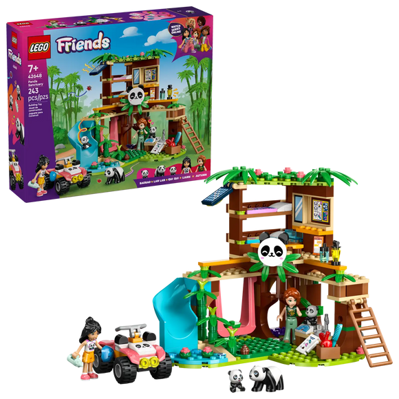 LEGO® Friends Panda Sanctuary Animal Care 42648