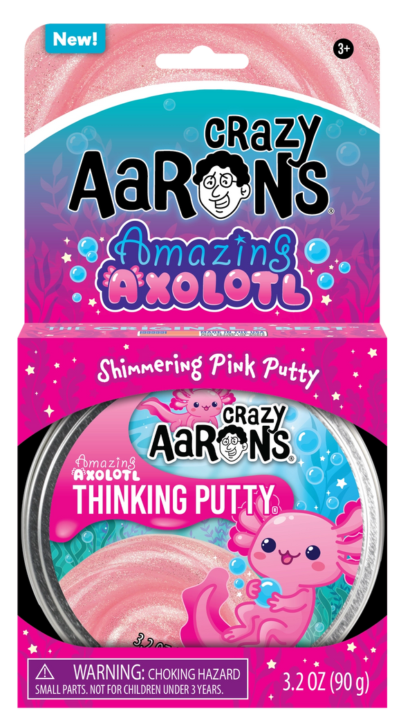 Crazy Aaron's® Thinking Putty® Amazing Axolotl