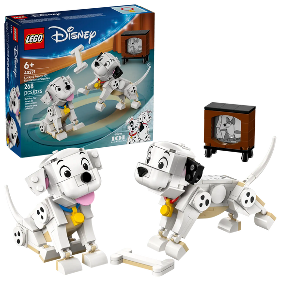 LEGO® Disney Lucky & Penny 101 Dalmatians Puppies 43271