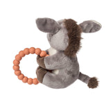Mary Meyer® Teether Rattle: Dusty Donkey