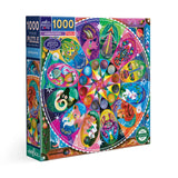 eeBoo 1000 Piece Puzzle Horoscope