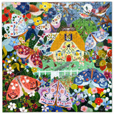 eeBoo 1000 Piece Puzzle Cottage at Dusk