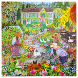 eeBoo 1000 Piece Puzzle French Flower Garden