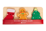 Pearhead® Wooden Christmas Shapes Puzzle