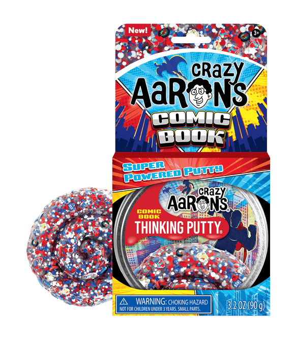 Crazy Aaron's Thinking Putty Trendsetters: Comic Book