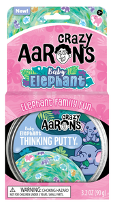 Crazy Aaron's Putty Trendsetters:  Baby Elephant