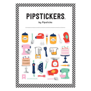 Pipsticks® 4x4" Sticker Sheet: Home Cooking
