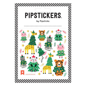 Pipsticks® 4x4" Sticker Sheet: Tree-Mendously Cute