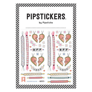 Pipsticks® 4x4" Sticker Sheet: Best Friends Forever