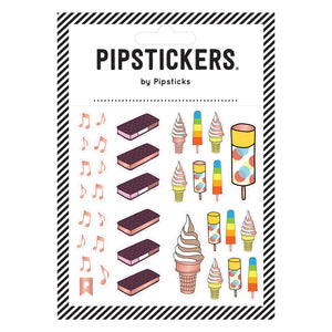 Pipsticks® 4x4" Sticker Sheet: I Scream for Ice Cream
