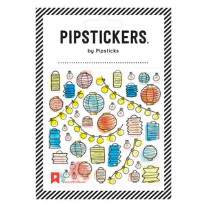 Pipsticks® 4x4" Sticker Sheet: Paper Lanterns
