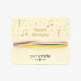 Pura Vida® Bracelet Card Happy Birthday