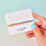 Pura Vida® Bracelet Card Happy Birthday