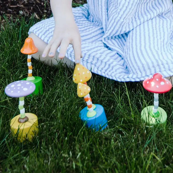 Jack Rabbit Creations Magical Mushrooms Push Puppets – Growing Tree Toys
