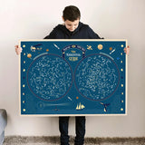 Poppik Discovery Posters - Sky Map