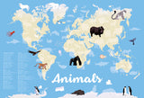 Poppik Discovery Posters - Animals of the World