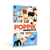 Poppik Discovery Posters - Animals of the World