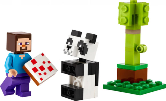 LEGO® Minecraft™ Steve and Baby Panda 30672