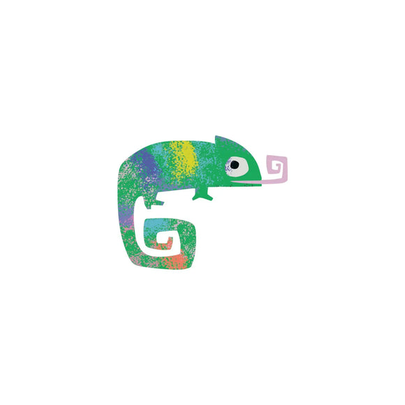 Tattly Pairs Chameleon Tattoo