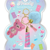 Lip Gloss with Key Chain: Gummy Bear
