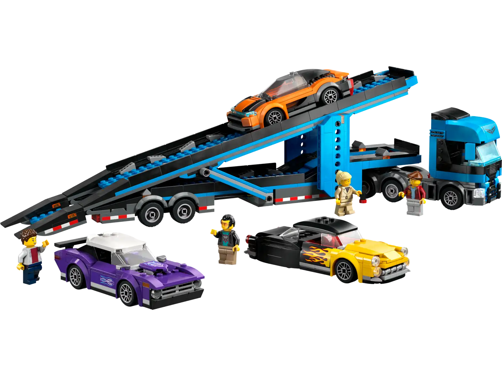 LEGO® City Car Transporter Truck with Sports Cars 60408 – Growing